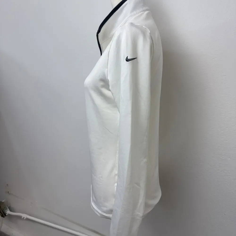 Nike Golf - Dri Fit - Women’s 1/4 Zip - Size Small- White
